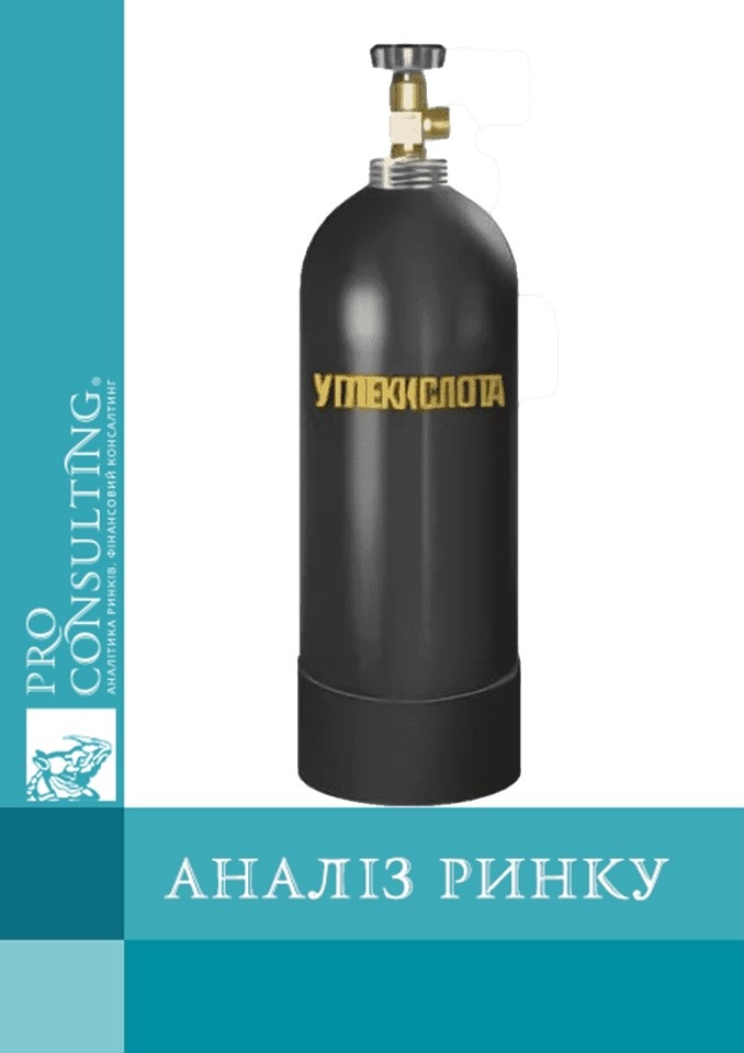 Аналіз ринку зрідженої вуглекислоти в Україні. 2022 рік